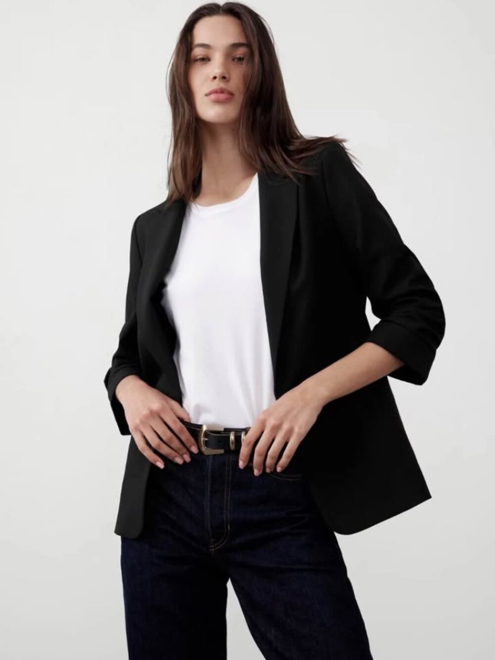 Banana Republic Hayden blazer black size XS women’s